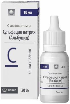 Albucid Eye Drops 20% — 10 ml