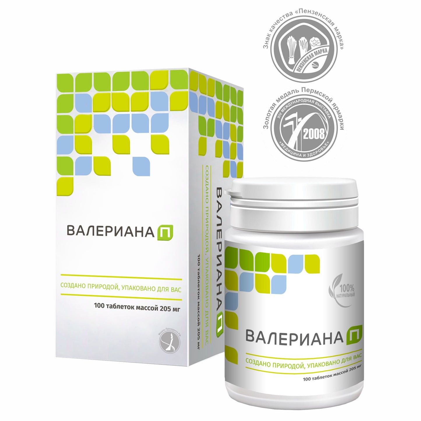 Valerian Herbal Supplement 205 mg — 100 Tablets